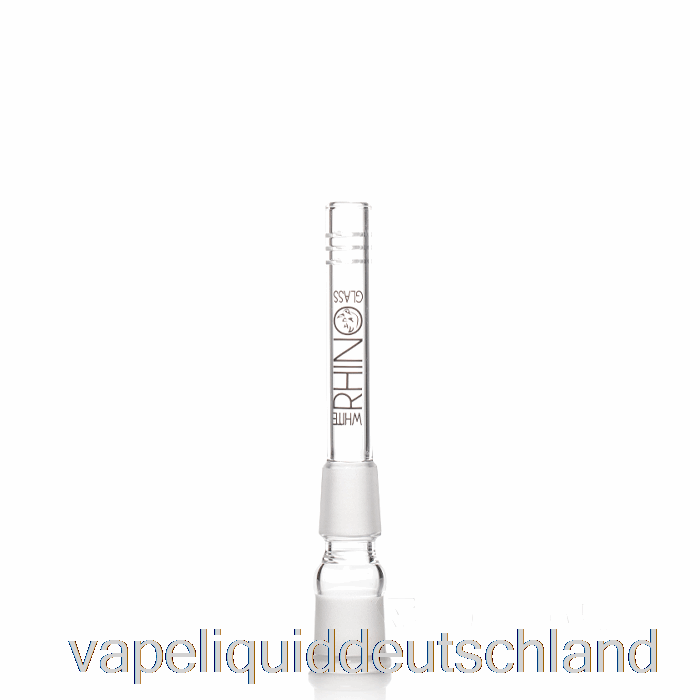 White Rhino 19/19 Glas Downstem 4 Zoll Vape Deutschland